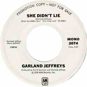 Garland Jeffreys - She Didn't Lie mp3 album
