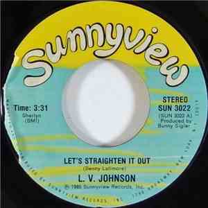 L. V. Johnson - Let's Straighten It Out / Mr. Fan-Man mp3 album