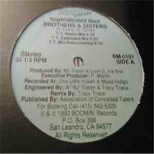 Mr. Fresh & Lord G, The First - Sophisticated Soul BROTHERS & SISTERS mp3 album