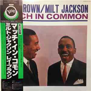 Ray Brown / Milt Jackson - Much In Common mp3 album