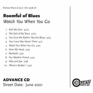 Roomful Of Blues - Watch You When You Go mp3 album