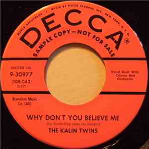 The Kalin Twins - Why Don't You Believe Me mp3 album