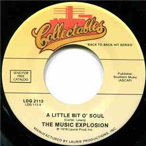 The Music Explosion / The Barbarians - A Little Bit O' Soul / Are You A Boy Or Are You A Girl mp3 album