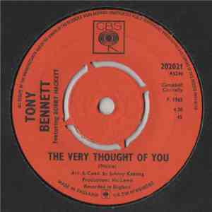 Tony Bennett Featuring Bobby Hackett - The Very Thought Of You / Sleepy Time Gal mp3 album