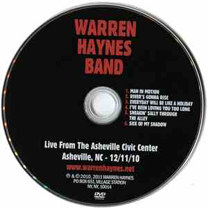 Warren Haynes Band - Live From The Asheville Civic Center, Asheville, NC - 12/11/10 mp3 album