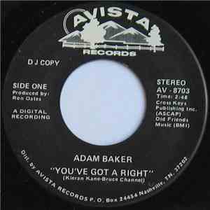 Adam Baker  - You've Got A Right mp3 album