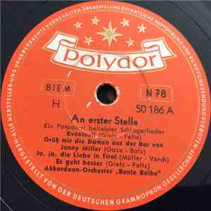 Akkordeon-Orchester "Bunte Reihe" - An Erster Stelle mp3 album