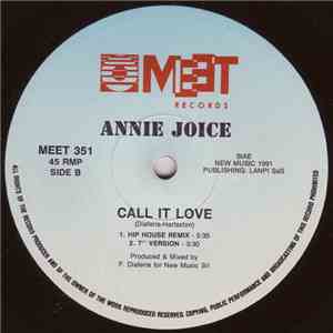 Annie Joice - Call It Love mp3 album