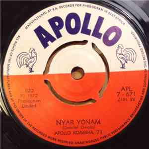 Apollo Komesha ´71 - Nyar Yonam mp3 album
