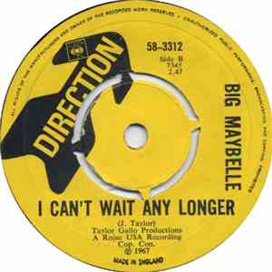 Big Maybelle - Quittin' Time / I Can't Wait Any Longer mp3 album
