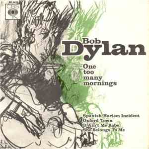 Bob Dylan - One Too Many Mornings mp3 album