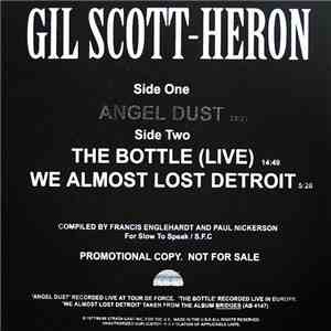 Gil Scott-Heron - Angel Dust mp3 album