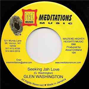 Glen Washington - Seeking Jah Love mp3 album