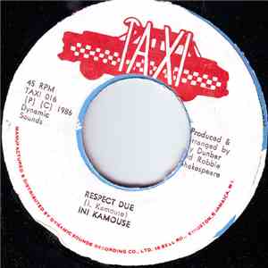 Ini Kamoze - Respect Due mp3 album