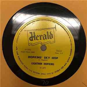 Lightnin Hopkins - Hopkins' Sky Hop / Lonesome In Your Home mp3 album