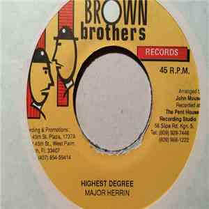 Major Herrin - Highest Degree mp3 album