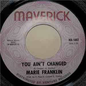 Marie Franklin - You Ain't Changed / Don'tcha Bet No Money mp3 album