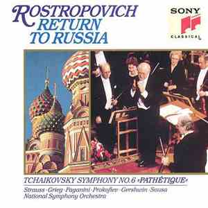 Mstislav Rostropovich, National Symphony Orchestra - Return to Russia mp3 album