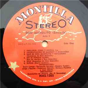 Pablo Sorozábal, Anselmo C. Carreno, Luis Fernández de Sevilla - Don Manolito mp3 album