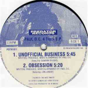 Paul D.C. - 4 Track EP mp3 album