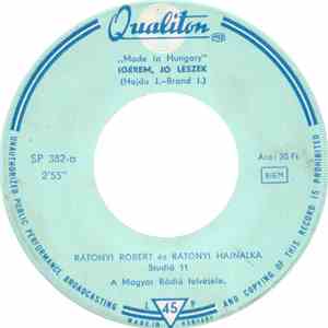 Rátonyi Róbert És Rátonyi Hajnalka - Ígérem, Jó Leszek mp3 album