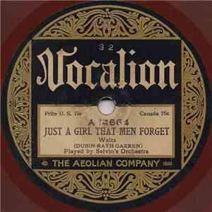 Selvin's Orchestra - Just A Girl That Men Forget / Hoot Mon mp3 album