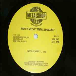 Various - Metalshop - Radio's Weekly Metal Magazine (Week Of April 7, 1989) mp3 album