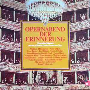 Various - Opernabend Der Erinnerung mp3 album