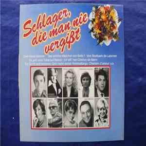 Various - Schlager, Die Man Nie Vergißt mp3 album