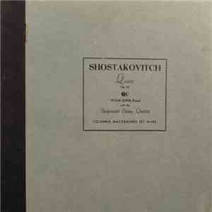 Vivian Rivkin & The Stuyvesant String Quartet - Shostakovitch - Quintet For Piano & Strings Op. 57 mp3 album