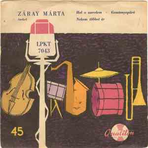 Záray Márta - Hol A Szerelem mp3 album