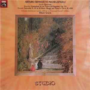 Bach, Brahms, Mozart, A. B. Michelangeli - Ciaccona - Variazioni Su Un Tema Di Paganini Op. 35 - Concerto N.15 In Si Bem. Magg. Per Piano E Orch. K450 mp3 album