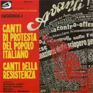 Cantacronache - Canti Di Protesta Del Popolo Italiano / Canti Della Resistenza (Cantacronache 4) mp3 album
