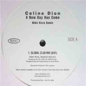 Céline Dion - A New Day Has Come (Mike Rizzo Remix) mp3 album