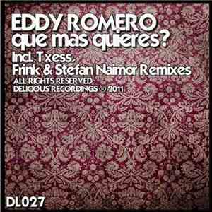 Eddy Romero - Que Mas Quieres mp3 album