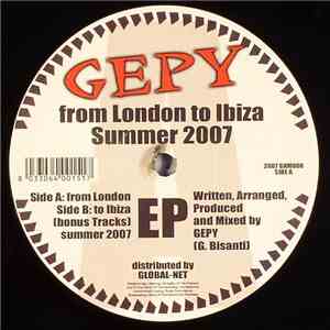 Gepy - From London To Ibiza Summer 2007 mp3 album