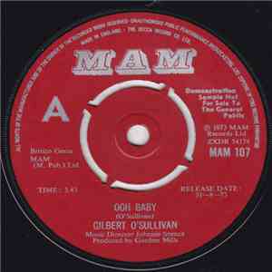 Gilbert O'Sullivan - Ooh Baby mp3 album