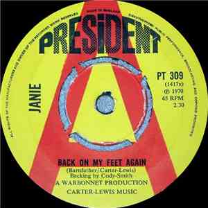 Janie - Back On My Feet Again / Psycho mp3 album