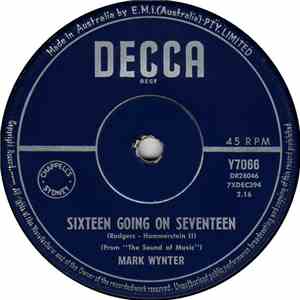 Mark Wynter - Sixteen Going On Seventeen mp3 album