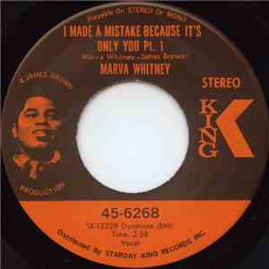 Marva Whitney - I Made A Mistake Because It's Only You mp3 album