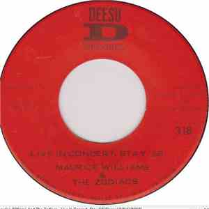 Maurice Williams & The Zodiacs - Live In Concert Stay '68 / Live In Concert Dance Dance'68 mp3 album