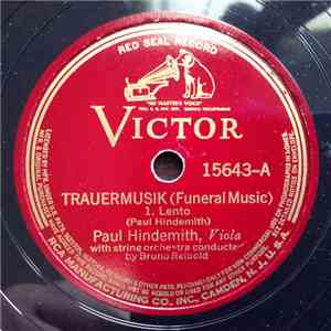 Paul Hindemith - Trauermusik (Funeral Music) mp3 album