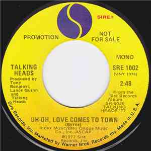 Talking Heads - Uh-oh, Love Comes To Town mp3 album