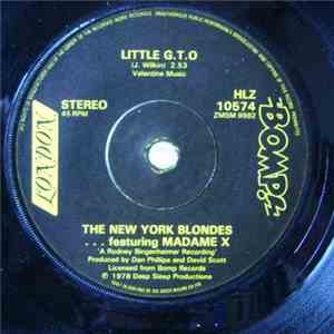The New York Blondes Featuring Madame X  / Rodney And The Brunettes - Little G.T.O. mp3 album