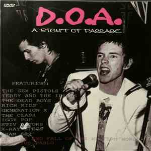 Various - D.O.A. A Right Of Passage (Featuring Sex Pistols, The Clash, Generation X, The Dead Boys And More mp3 album