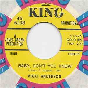 Vicki Anderson - Baby , Don't You Know mp3 album